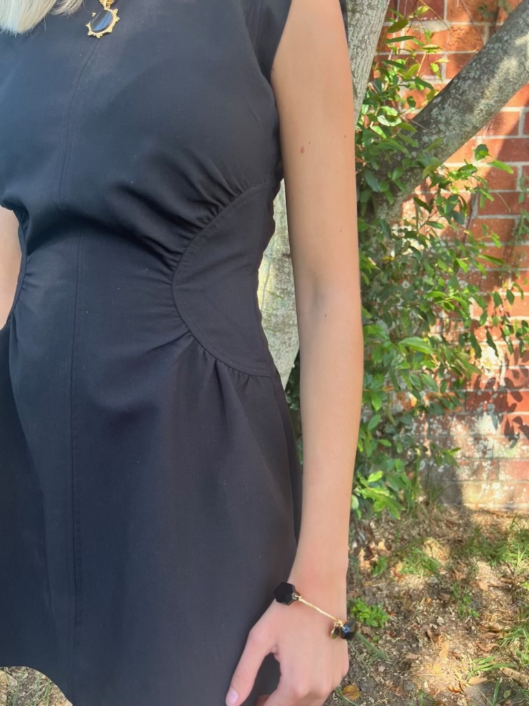 ROMY BLACK MINI DRESS