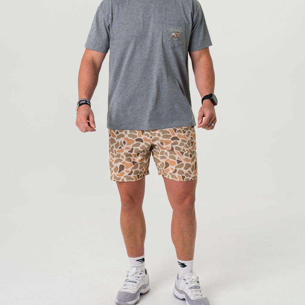 BURLEBO EVERYDAY SHORT VENADO CAMO