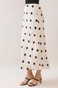 POLKA DOT MAXI SKIRT