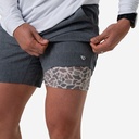 GRIZZLY GREY ATHLETIC SHORTS