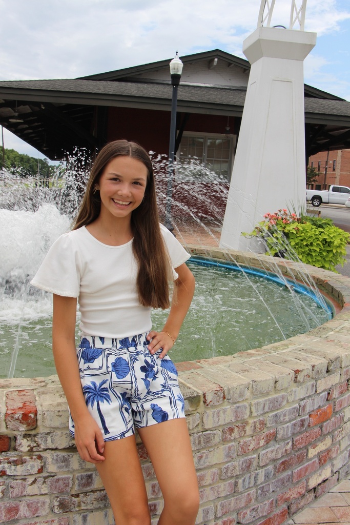 SYLVIE SHORT POSTCARD-FLORAL