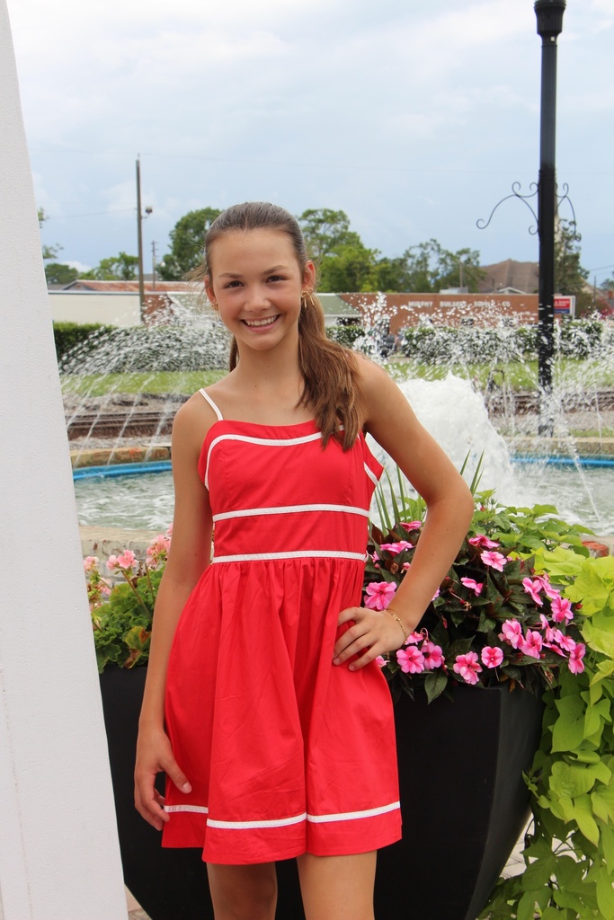 CHERRY RED ROMPER DRESS
