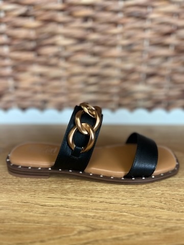 BLACK CORKYS SANDAL