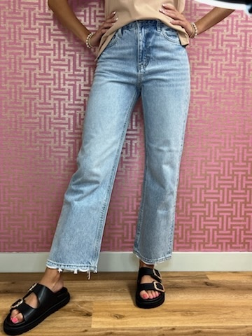 90'S DAD JEANS LIGHT WASHED