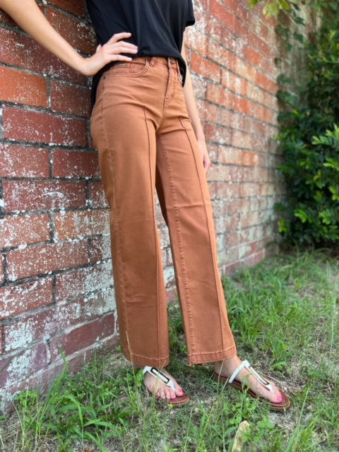 BRONZE OLIVIA WIDE LEG PANT