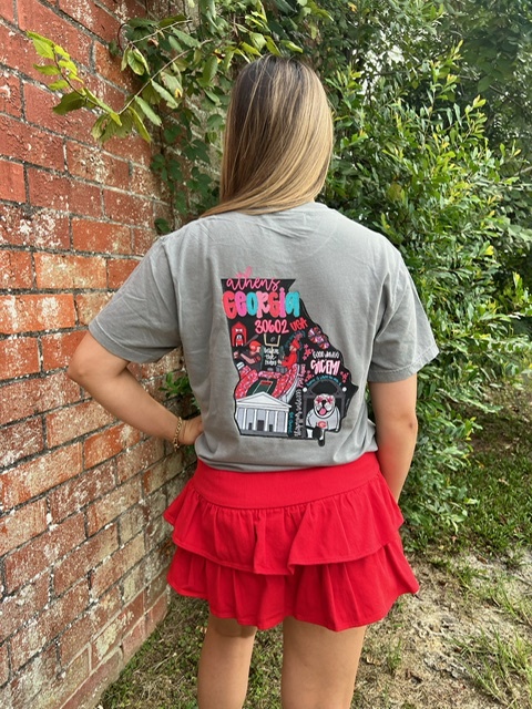 ATHENS ZIP STATE TEE