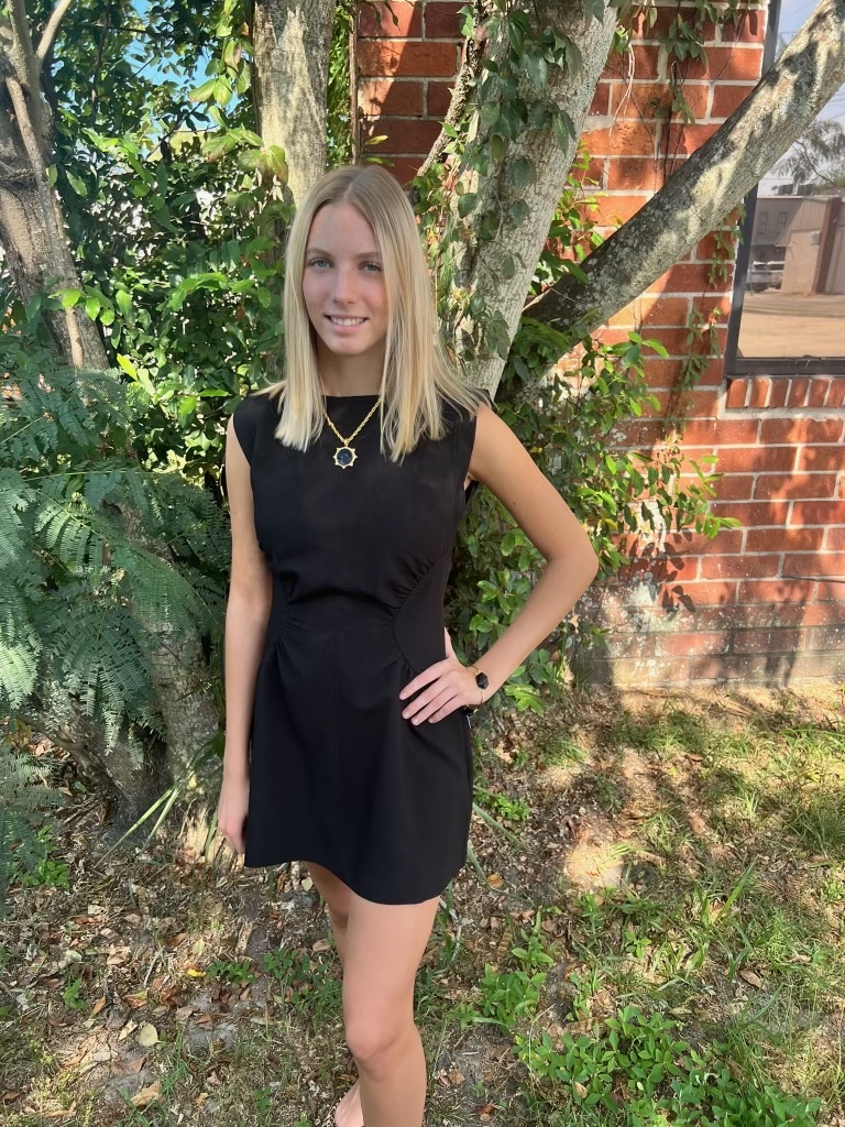 ROMY BLACK MINI DRESS