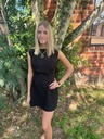 ROMY BLACK MINI DRESS