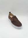 TULIP CHESTNUT WHITE SHOE