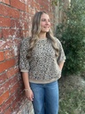 STONE ANIMAL PRINT TOP