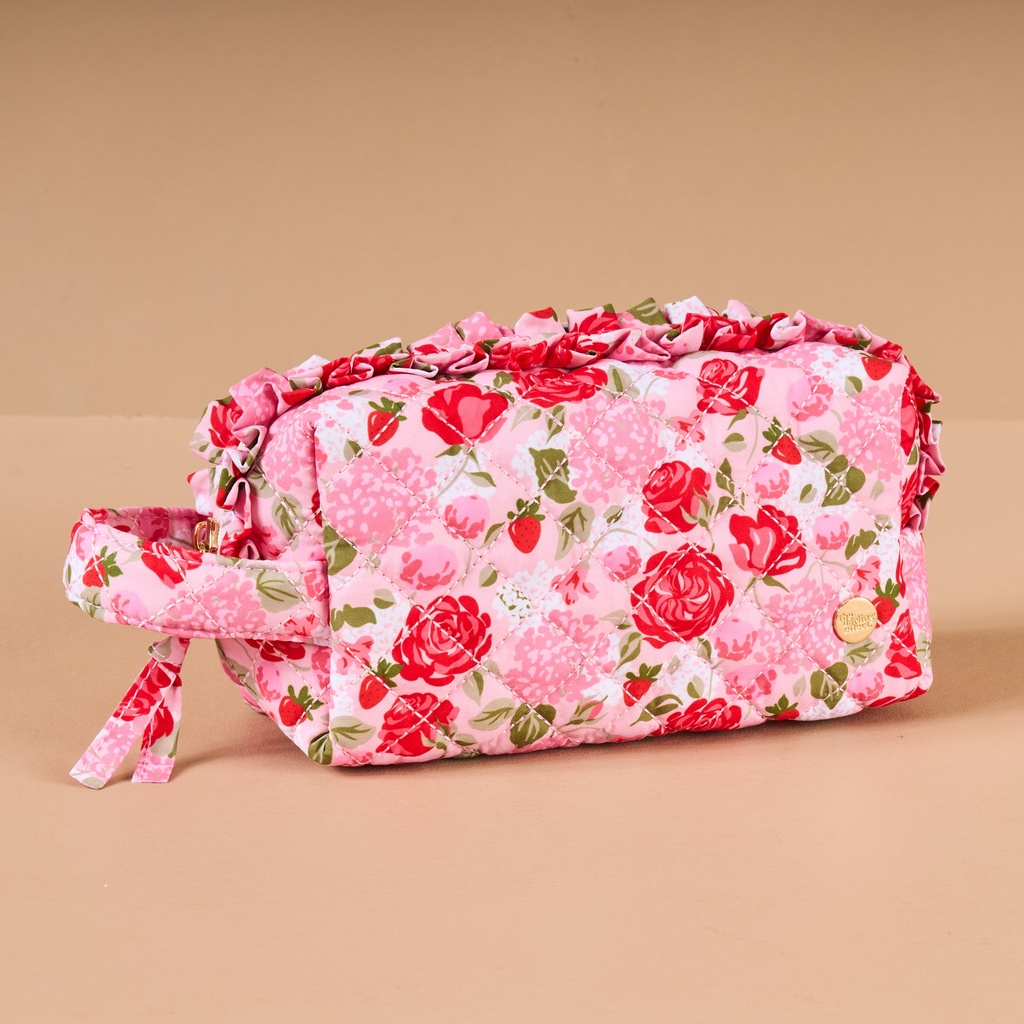 ROSE GARDEN MAKEUP BRUSH BAG