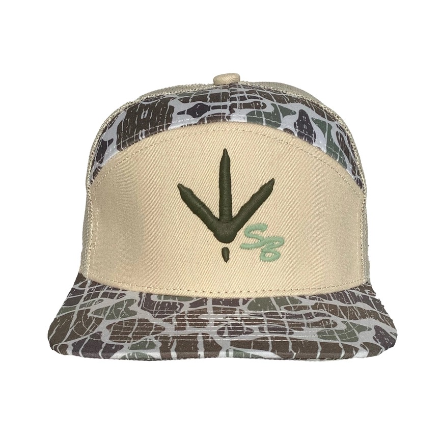 7 PANEL HAT TURKEY TRACK MARSH