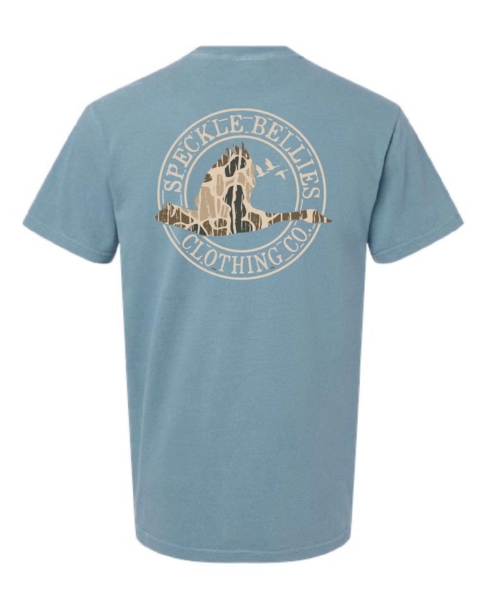 MENS TEE SHEDDIN CAMO LOGO