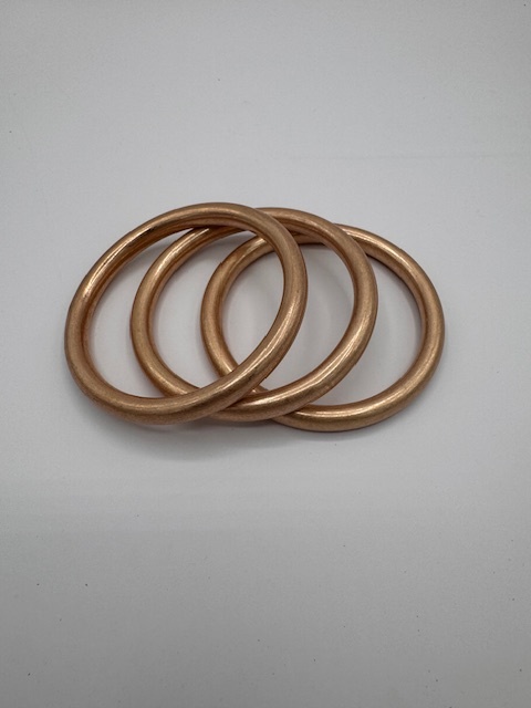SET OF 3 GOLD BANGLES