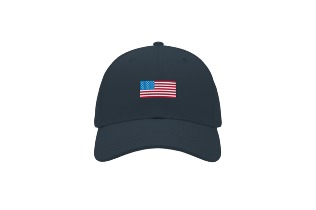 AMERICAN FLAG DAD HAT