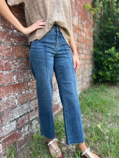 VINTAGE OLIVIA WIDE ANKLE JEANS