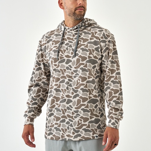 BURLEBO THERMAL HOODIE-CLASSIC DEER CAMO