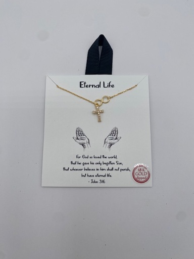 GOLD ETERNAL LIFE NECKLACE