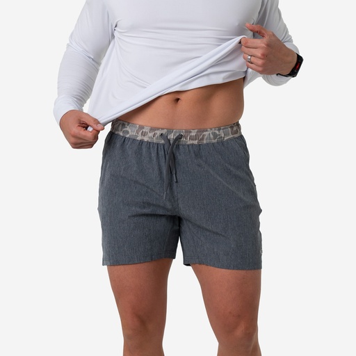 GRIZZLY GREY ATHLETIC SHORTS